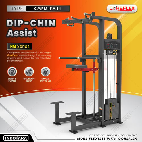 Alat Fitness Gym Coreflex Dip/Chin Assist CMFM-FM11