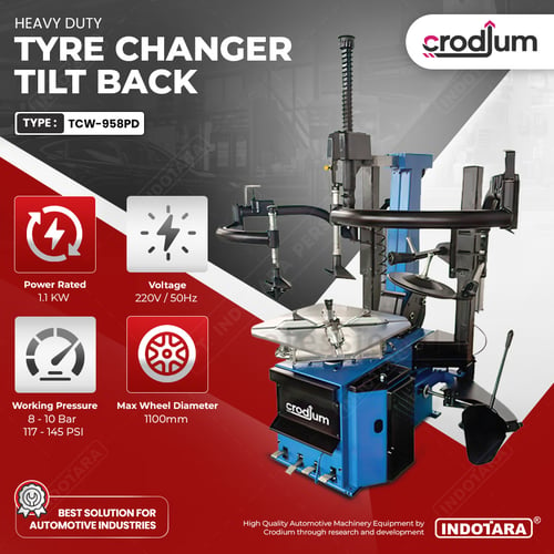 Tyre Changer Mesin Pembuka Ban Mobil Motor - CRODIUM TCW-958PD