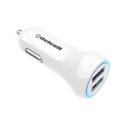 DELCELL Dual USB Port Car Charger 2.2A