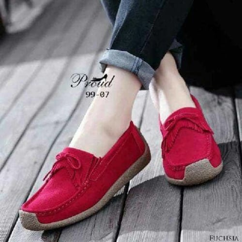 Flat Shoes PS02 Korean Style - RED