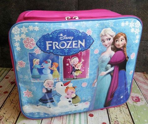 Baby Bag Organizer Karakter Frozen Girl Magenta 2in1: Sling & backpack