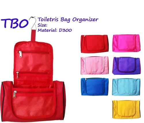 Toiletris Bag Organizer (TBO) Tas untuk membawa perlengkapan mandi atau kosmetik