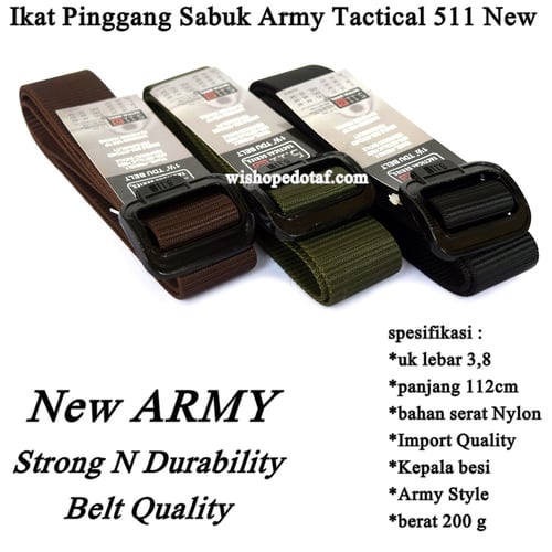 Ikat pinggang Army Tactical 511