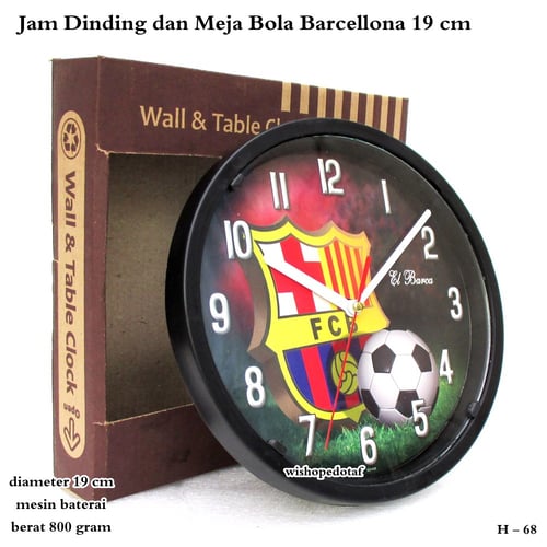 Jam Dinding  Jam Meja Rumah Club Bola  BARCELONA