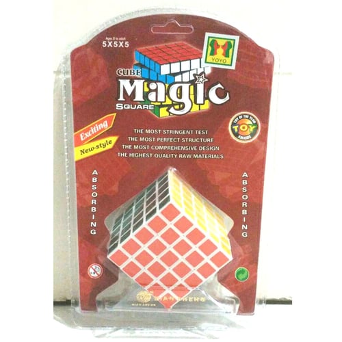 DIAN SHENG Rubik Cube Magic Square With Stand 5x5