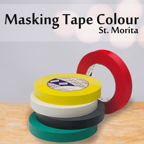 ST. MORITA - Masking Tape General 1 Inch  - Color