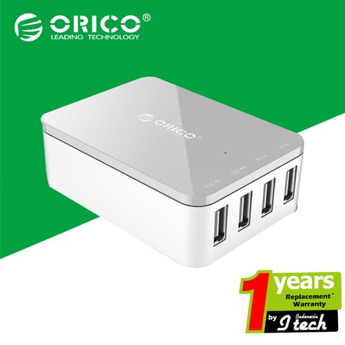 ORICO CSI-4U 4-Port Portable Desktop USB Super Charger - Grey