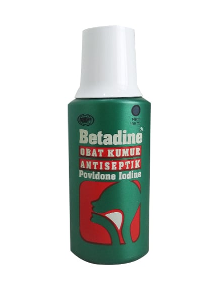Betadine Gargle1% 100 Ml (2 Botol)