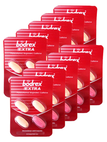 Bodrex Extra @4 Tablet (10 Strip)