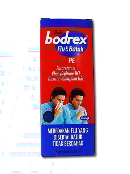 Bodrex Flu Batuk Tidak Berdahak/Kering Syr 60 Ml