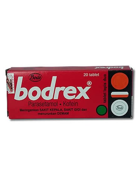 Bodrex Tablet (2 Strip/Box)