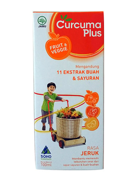 CURCUMA Plus Frt&Vg Orange 100 Ml