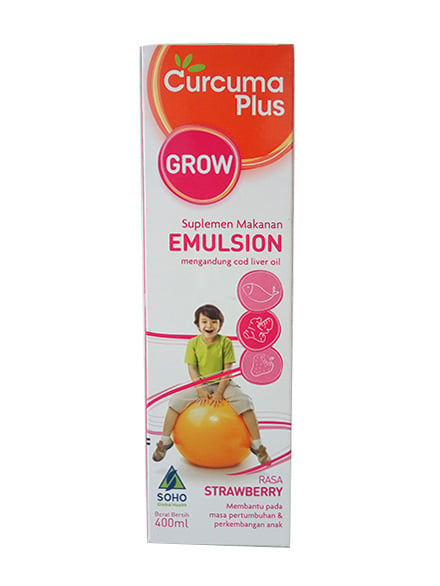 CURCUMA Plus Emuls Strawberry 400 Ml