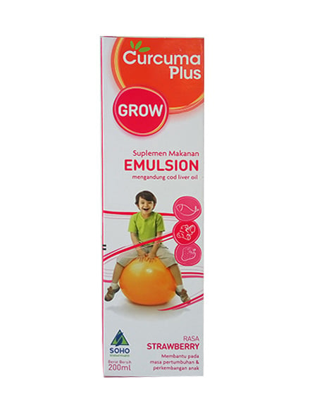CURCUMA Plus Emuls Strawberry 200 Ml