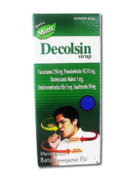 DECOLSIN Syrup 60 Ml