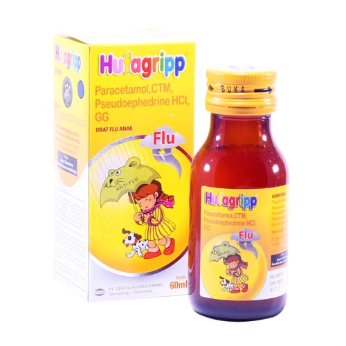 HUFAGRIP Obat Flu Anak 60 ML (2 Botol)