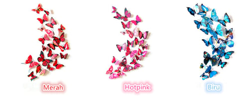 3D Wall Sticker Butterfly
