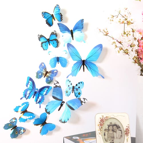 3D Wall Sticker Butterfly PVC H023