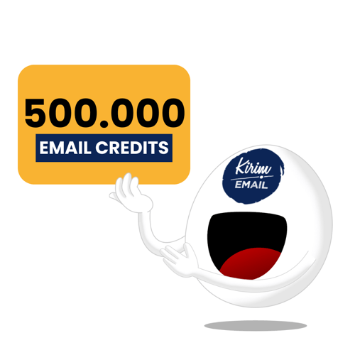 Aplikasi Layanan Email OTP / Email Notifikasi / Email Invoice / Email Blasting - Kuota 500.000 Email Credits