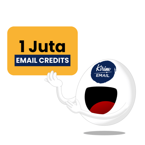 Aplikasi Layanan Email OTP / Email Notifikasi / Email Invoice / Email Blasting - Kuota 1.000.000 Email Credits