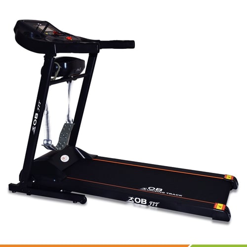 OB Fit OB-1057 Electric Treadmill Low Watt for Home Use Best Seller  Hitam FREE ONGKIR JABODETABEK