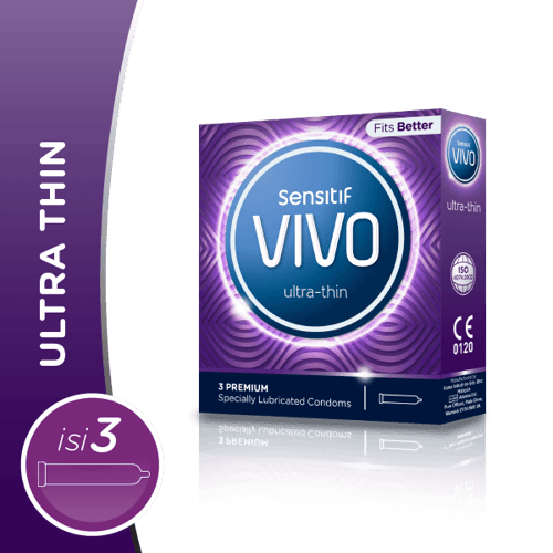 VIVO  Kondom Sensitif Ultra Thin
