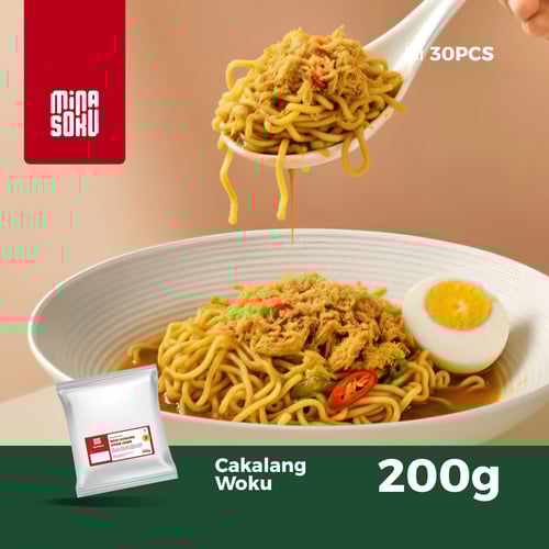 Mina Soku Nasi Goreng Cakalang Woku - Isi 30 Pcs