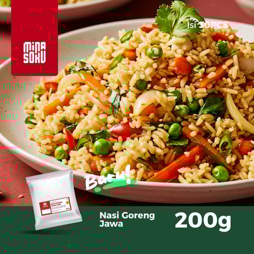Mina Soku Nasi Goreng Ayam Jawa - Isi 30 Pcs