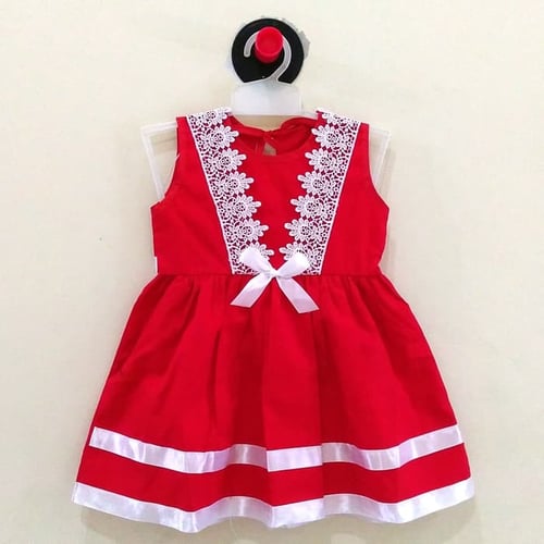 Dress Pesta Baju Anak Bayi Perempuan / Cewek AS002 ( 6 - 15 bln