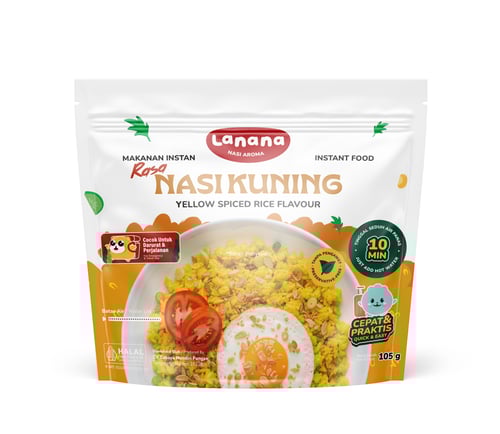 Lanana Pop Rice: Rasa Nasi Kuning