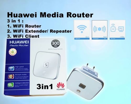 HUAWEI Media Router WS322 3in1 Wifi Repeater/Extender+Router+Client
