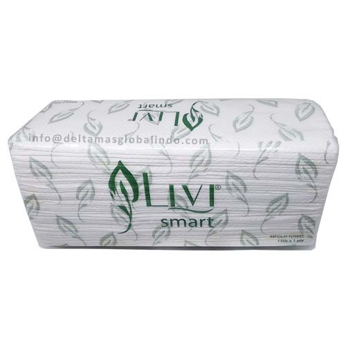 Tissue Livi Multifold Towel / Tissue Kasar / Tissue Wastafel