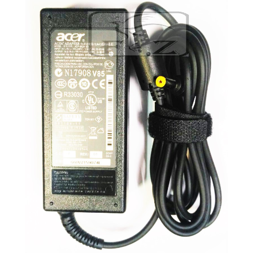 ACER Original Charger 65W 19V 3.42A (5.5*1.7mm) Include Cable Power.