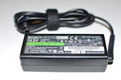 Adapter Laptop SONY  Vaio YA YB Y11 Y21 Y22 SVT11 19.5V 2A 39W (6.5*4.4mm) Black