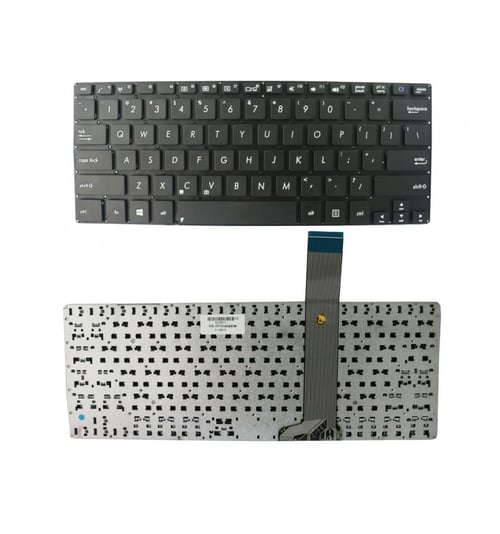 Keyboard ASUS  Vivobook S300 S300C S300CA MP-11N53US-5281W, 0KN0-P51US12 Versi US BLACK NO FRAME.