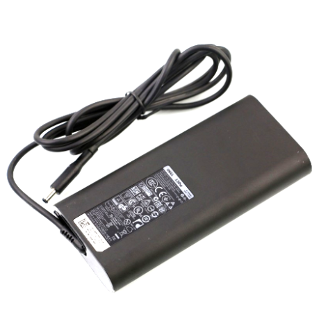 DELL Original Glossy Charger 130W AC Adapter 19.5V 6.67A (4.5*3.0mm) For XPS 15 (9530) Precision M3800 Black