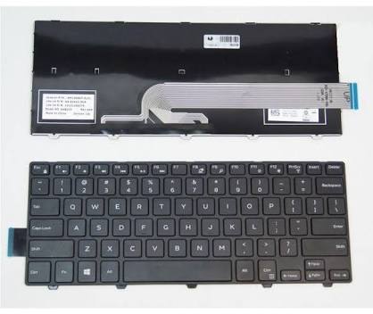 Keyboard Laptop DELL Inspiron 14-3000 14-3441 14-3441 14-3442 14-5442 14-5445 14-5447 14-7447 US BLACK No  Backlight .