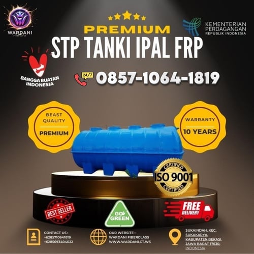 STP IPAL FRP / IPAL FRP / STP FRP / BIOTANK FRP / BIORITECH FRP / Septic Tank FRP Pipa Inflow Outflow Dan Control Panel