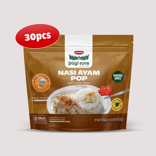 Lanana X Pagisore Nasi Ayam Pop