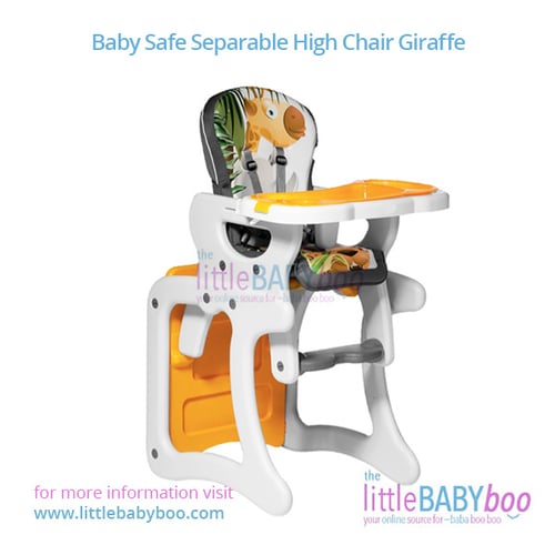 Baby Safe Separable High Chair Giraffe