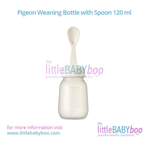 Pigeon Weaning Bottle with Spoon 120 ml