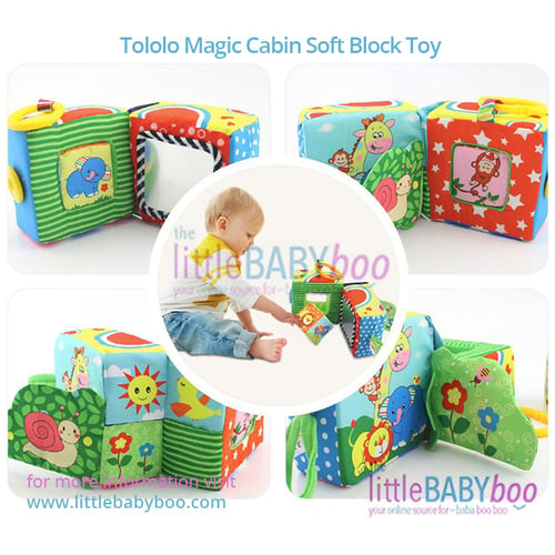 Tololo Magic Cabin Soft Block Toy