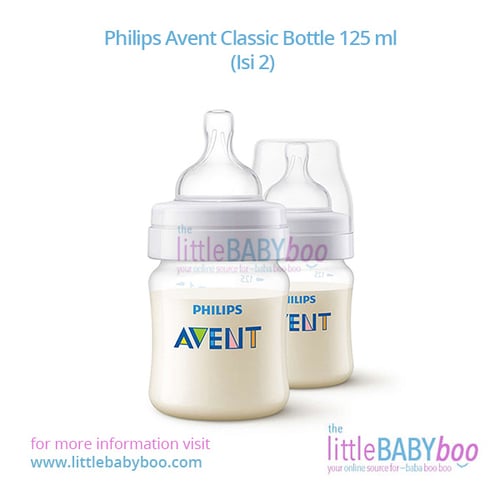 Philips Avent Classic Bottle 125 ml (Isi 2)