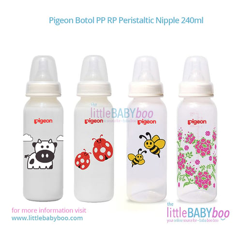 Pigeon Botol PP RP Peristaltic Nipple 240ml
