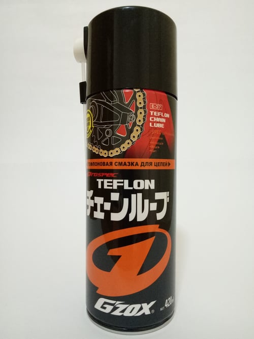 Pelumas Penetran Lubricant Rantai / Gzox Teflon Chain Lube 420ml