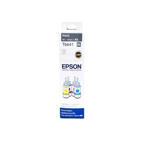 Tinta EPSON T6641 Black Original - Botol