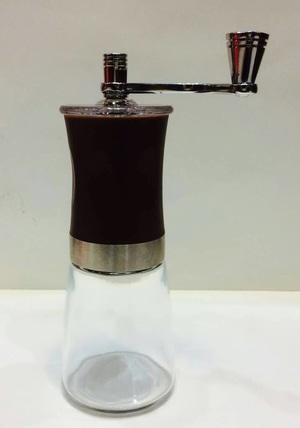Manual Coffee Grinder Glass