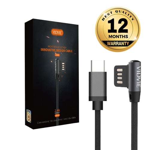 VIDVIE Type-C USB Cable CB430 / Kabel Data / Fast Charging