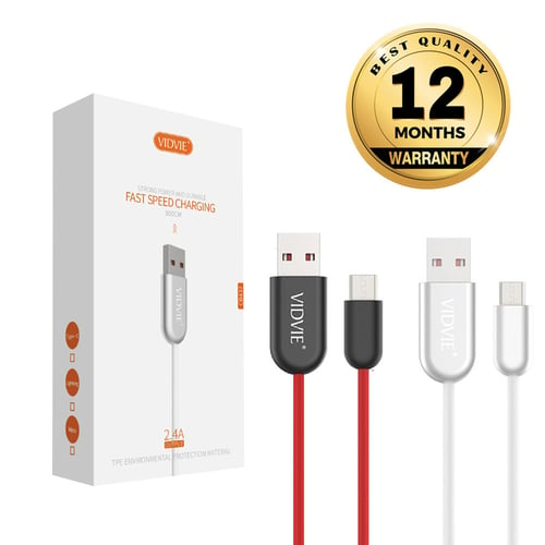 VIDVIE Micro USB Cable CB437 / Kabel Data / Fast Charging
