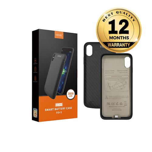 VIDVIE Smart Battery Case SBC2301 for Iphone X / Casing Battery